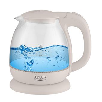 Adler Bouilloire en verre électrique 1,0L - 1