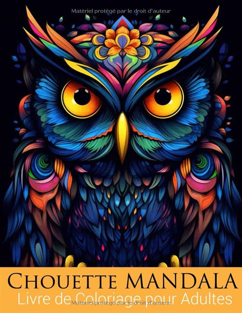 Chouette Mandala – Livre De Coloriage Pour Adultes | Relaxation, Créativité Et Bien‑Être