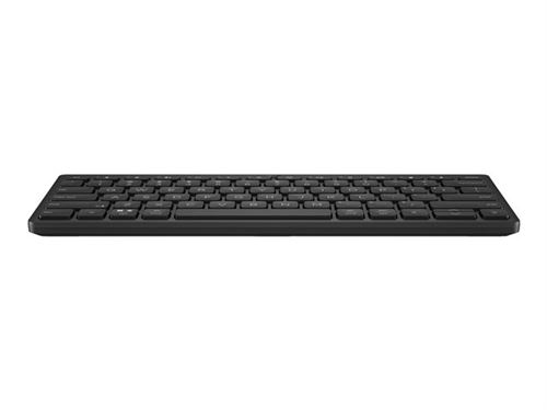 HP 350 Compact Multi-Device - Clavier - sans fil - Bluetooth 5.2 - Français - noir - emballage recyclable