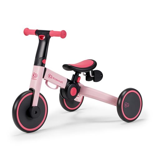 Kinderkraft Tricycle et Mini-drasienne 4TRIKE Rose