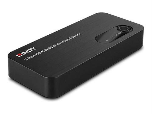 Lindy - Commutateur Vidéo/Audio - 8K60, Bidirectionnel - 2 X Hdmi - De Bureau - Image 4