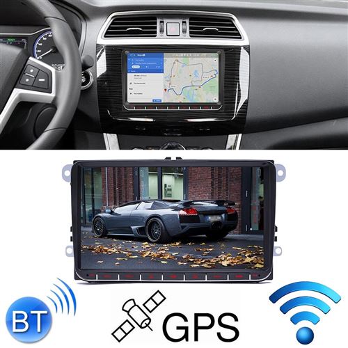 Autoradio Android 8.1 9 Pouces Bluetooth GPS WiFi Pour Voiture YONIS