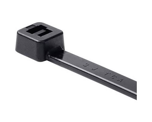 Hellermanntyton - 111-01264 Gl200-pa11w-bk (100) Fascetta Per Cavi 202 Mm 4.70 Mm Nero 100 Pz.