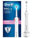 Oral-B Pro 2 2000 Sensi UltraThin - Brosse à dents - blanc