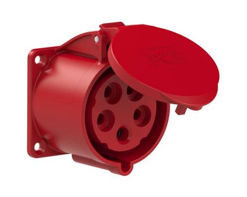 Non Communiqué Rouge Prise Femelle Cee 32 A 5 Pôles Pce 325-6 400 V