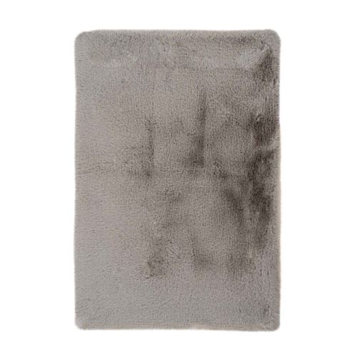 Tapis de Bain Doux Antidérapant "Rabbit" Gris Clair 40 x 60 cm