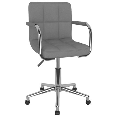 Non Communiqué Gris Chaise Vidaxl H. 74.5 Cm Non Pliable Interieur En Plastique