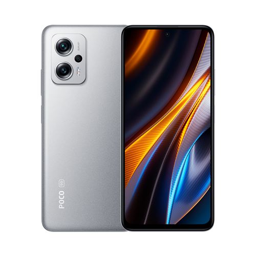 Smartphone Xiaomi POCO X4 GT 8Go 128Go Argent Batterie 5080 mAh Charge turbo 67W NFC