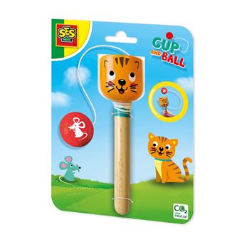 Jeu pour enfant - Attrape la balle – Chat - 1