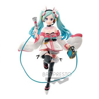 Figurine Banpresto 9574 Hatsune Miku Racing Espresto Dress and Pattern Racing Miku 2020 Kimono