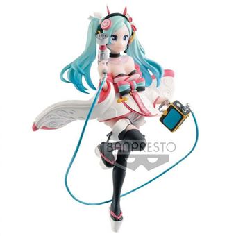 Figurine Banpresto 9574 Hatsune Miku Racing Espresto Dress and Pattern Racing Miku 2020 Kimono