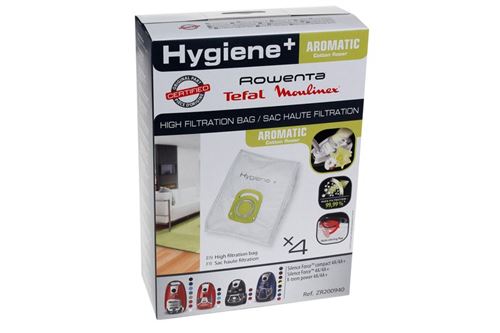 Sac aspirateur modèle zr200940 pour aspirateur Rowenta