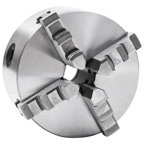 VIDAXL - Mandrin de tour à 4 mors - Auto-centrant - 125 mm - Image 2