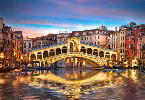 Puzzle Castorland - Rialto la nuit, 1000 pièces