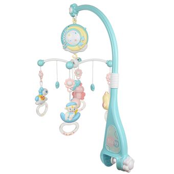 18 15 Sur Bebe Lit Cloche Projecteur Mobile 23 5 59cm Bleu Mobiles Achat Prix Fnac