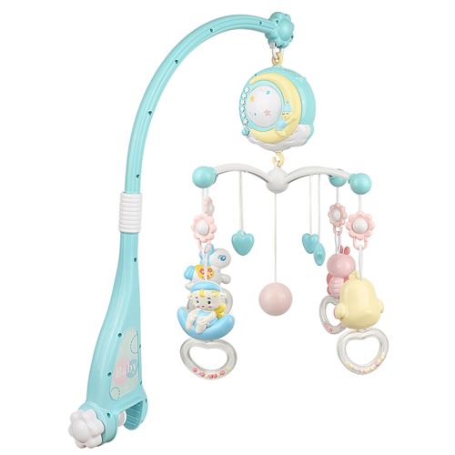 10 Sur Bebe Lit Cloche Projecteur Mobile 23 5 59cm Bleu Mobiles Achat Prix Fnac