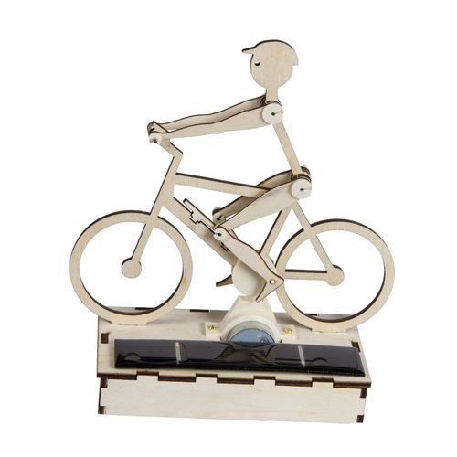 Non Communiqué Beige Maquette Cycliste Solaire À Construire
