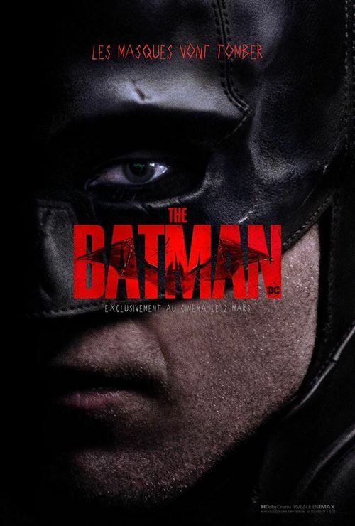 Affiche de Cinéma Originale - The BATMAN - Robert Pattinson - 116x158cm