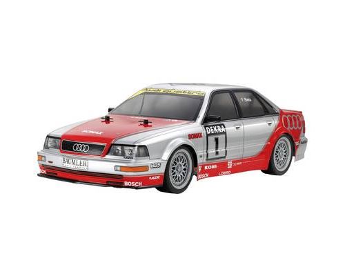 Tamiya TT-02 RC Audi V8 1992 Tourenwagen (TT-02) Brushed 1:10 RC Modellauto Elektro Tourenwagen Allradantrieb (4WD)