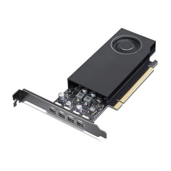 NVIDIA RTX - Carte graphique - RTX A1000 - 8 Go GDDR6 - PCIe 4.0 x8 - 4 x Mini DisplayPort - 1