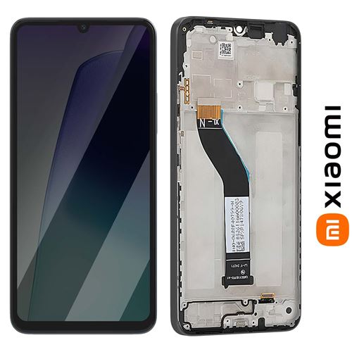 Écran Complet Original Redmi 14C Afficheur LCD avec Vitre Tactile et Châssis Xiaomi Noir