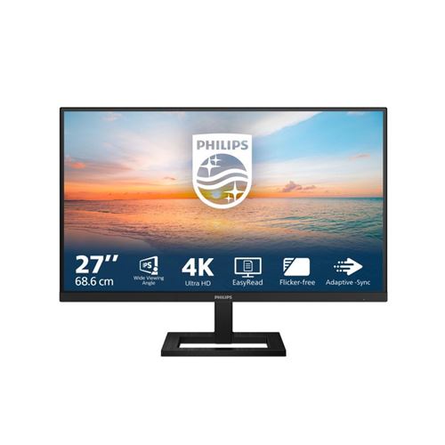 Philips 27E1n1900ae - 1000 Series - Écran Led - 27" - 3840 X 2160 4K Uhd (2160P) @ 60 Hz - Ips - 350 Cd/M² - 1000:1 - Hdr10 - 4 Ms - 2Xhdmi, Usb-C - Image 6