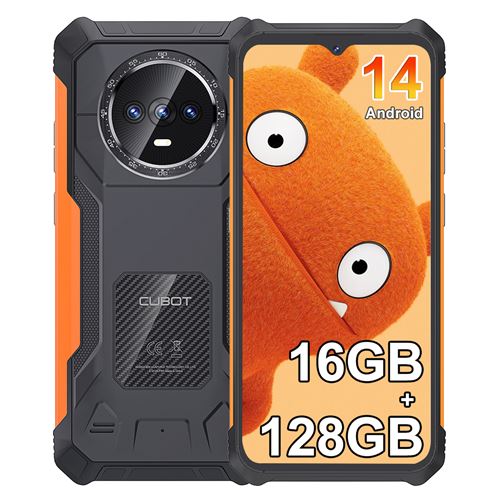 4G Smartphone CUBOT Kingkong ES 6.56 128Go 16Go-Orange