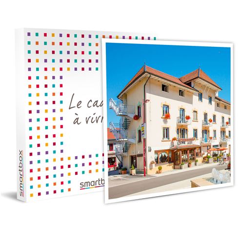 SMARTBOX - Coffret Cadeau 2 jours en famille en hôtel 3* avec vue sur le lac à la frontière suisse-Séjour