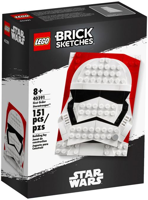 LEGO® Brick Sketches™ 40391 Stormtrooper du Premier Ordre Star Wars
