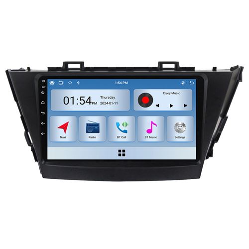 Autoradio RoverOne® Bluetooth CarPlay 2 Din 6Go RAM 128Go ROM pour Toyota Prius Plus V Alpha 2012-2017