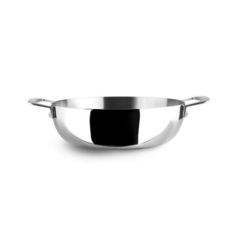 Ibili - Poêle profonde - Triply - 32 cm - Argent - Image 4