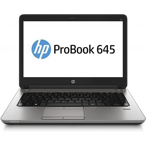 Ordinateur Portable HP Probook 645 G1 - 8Go - 120Go SSD Argent Cendré