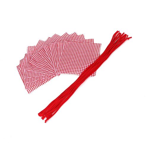 Charlottes pour pots de confiture - lot de 12