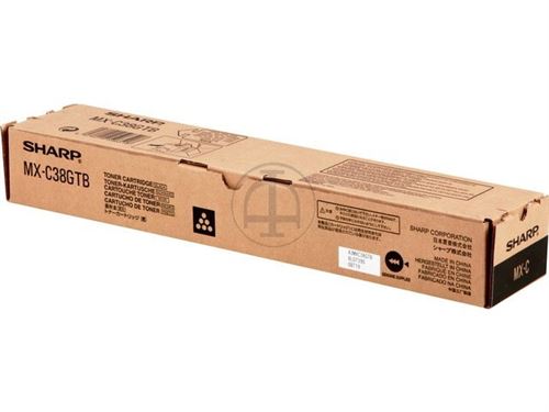 Sharp MXC38GTB - noir - originale - cartouche de toner