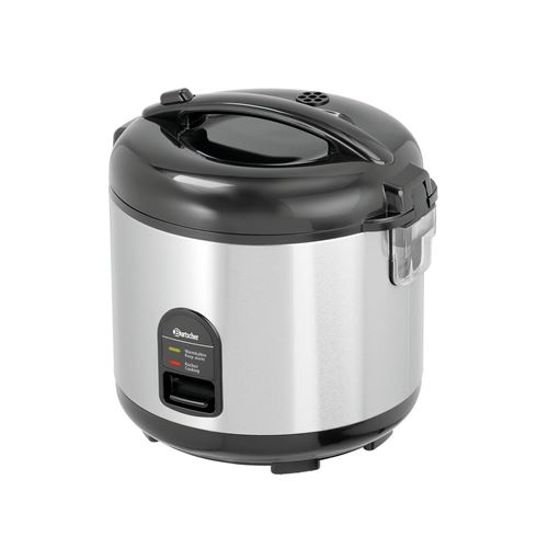 Bartscher 150524 - Cuiseur à riz - 1.8 litres - 650 Watt - acier inoxydable
