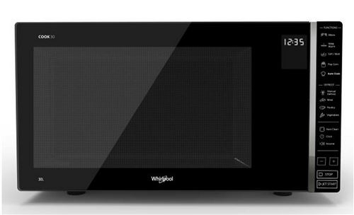 Whirlpool COOK 30 MWP301B - Four micro-ondes monofonction - pose libre - 30 litres - 900 Watt - noir