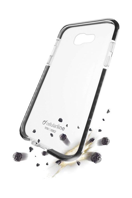 Cellular Line Tetra Force Shock-Twist - Achterzijde behuizing voor mobiele telefoon - versaflex - transparant - voor Samsung Galaxy A5 (2017)