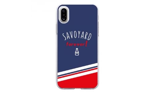 Coque souple pour Apple iPhone X avec impression Motifs Savoyard forever