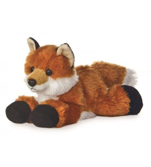 Aurora Bruin Cuddle Mini Flopsie Renard 20,5 Cm