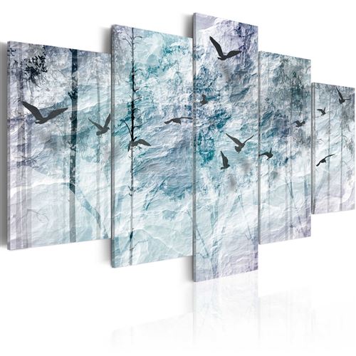 Tableau - Forêt bleue - Décoration, image, art | Paysages | Forêt |