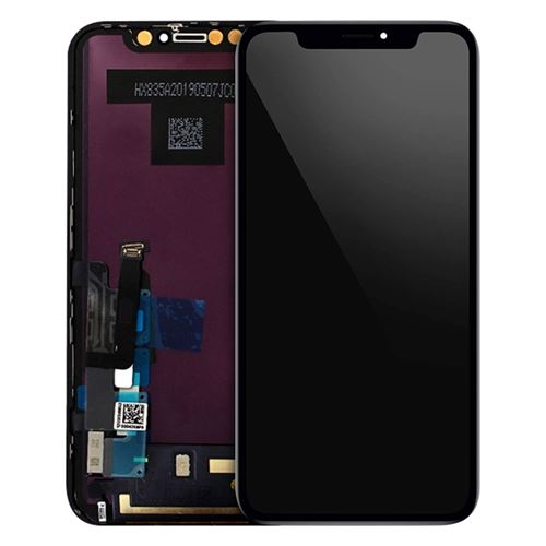 Écran LCD pour iPhone XR Noir, Vitre Tactile Assemblée de