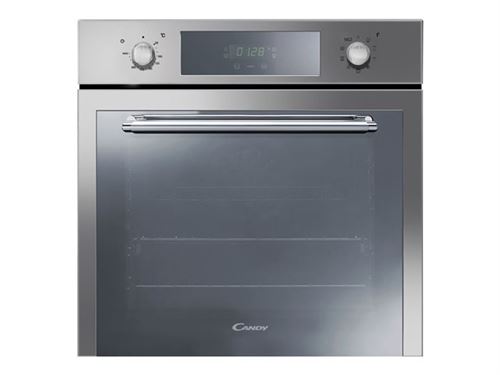 Candy Elite FCE615X - Four - intégrable - niche - largeur : 56 cm - profondeur : 56 cm - hauteur : 58.5 cm - avec système auto-nettoyant - classe A+ - acier inoxydable