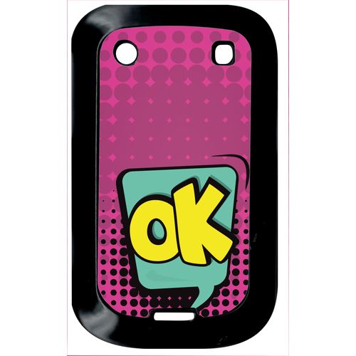 Coque Blackberry Bold 9900 Ok Fond Rose