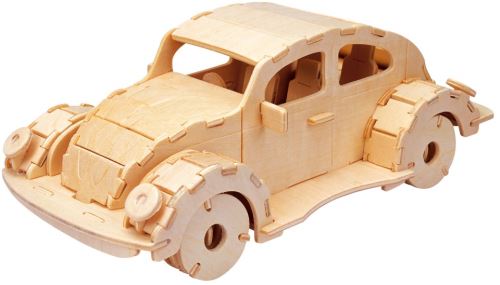 Gepetto's Workshop kit de construction voiture en bois 97-pièces
