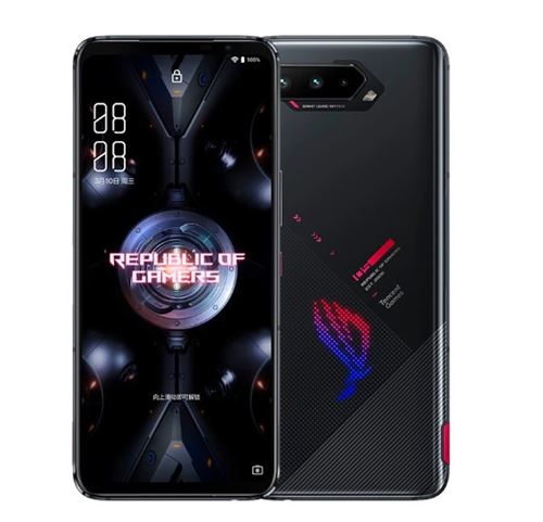 Smartphone Asus ROG Phone 5 Double SIM 12 Go RAM 256 Go ROM 5G Noir État correct - N/A reconditionné disponible sur Fnac