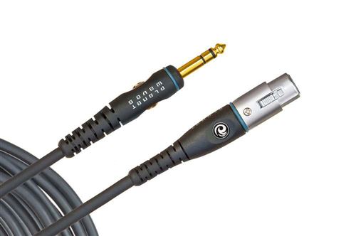 Planet Waves PW-GM-10 - Câble micro Custom, XLR Femelle vers 1/4'', 3 m