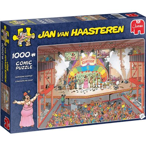 Jumbo puzzle Jan van Haasteren Concours Eurosong 1000 pièces