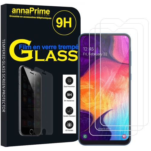 The Grafu® Verre Trempé Galaxy A50 2 Pièces 3D Touch Protection en Verre Trempé Écran pour Samsung Galaxy A50 Film Protection Écran Vitre HD Dureté 9H 