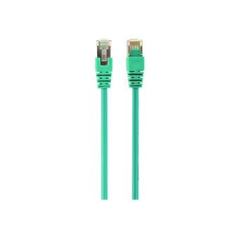 Gembird - Cordon de raccordement - RJ-45 (M) pour RJ-45 (M) - 0.5 m - STP - CAT 6 - moulé, bloqué - vert - 1