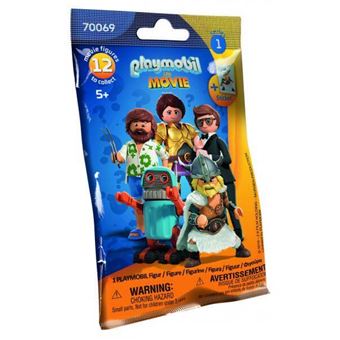 Playmobil Figures The Movie 70069 Série 1 Modèle aléatoire